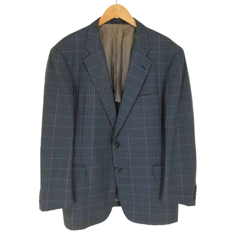 バーバリーズ BURBERRYS ウールモヘア 背抜きシングルテーラードジャケット メンズ